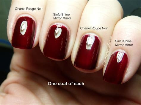 chanel rouge fatale nail polish dupe|chanel rouge dupe.